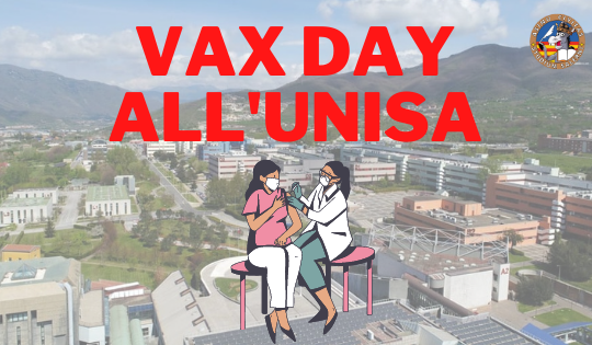 Vax day all’Unisa: 600 dosi per la ripartenza