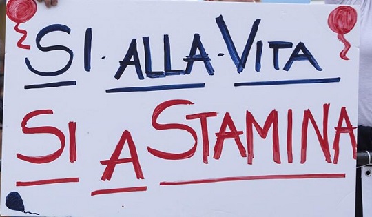 Metodo Stamina: giovedì il comitato pro a Salerno!