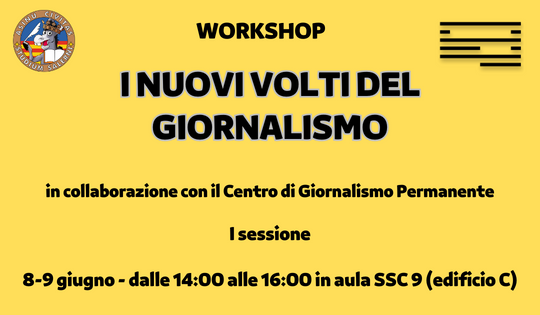 Workshop giornalistico: prima sessione